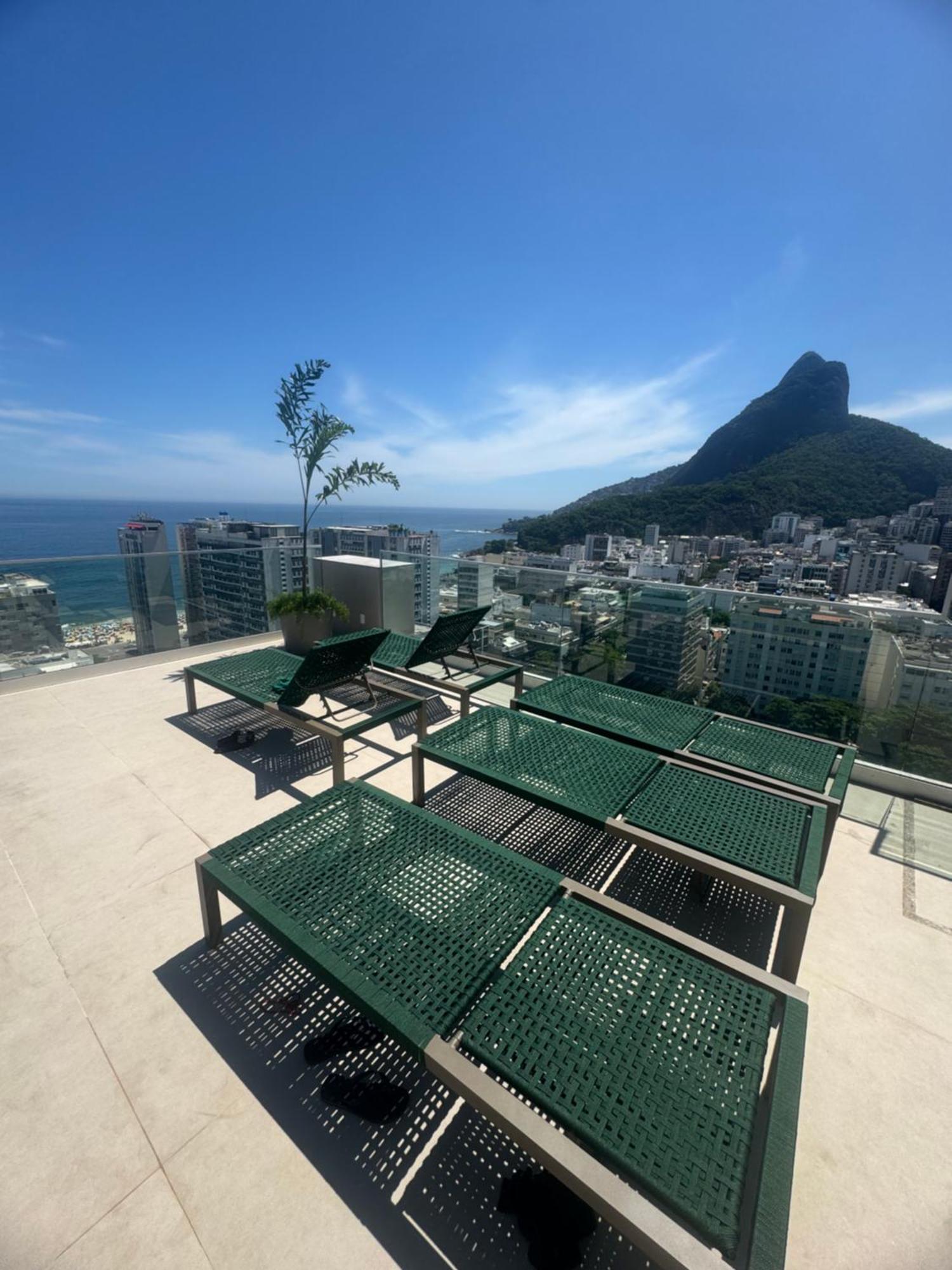 Top Flat Leblon, Academia Vista Mar, Sauna E Arrumacao Diaria By Tata Rio de Janeiro Dış mekan fotoğraf